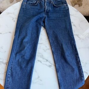 rag & bone Women's Boyfriend Blue Jeans